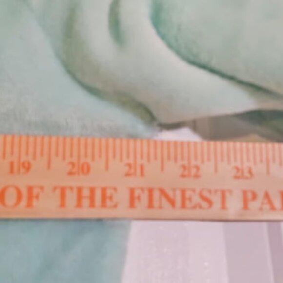 Disney Women's Top Aqua Size M 100 Star Wars Cute Grogu Fleece PJ Super Soft - Picture 8 of 8